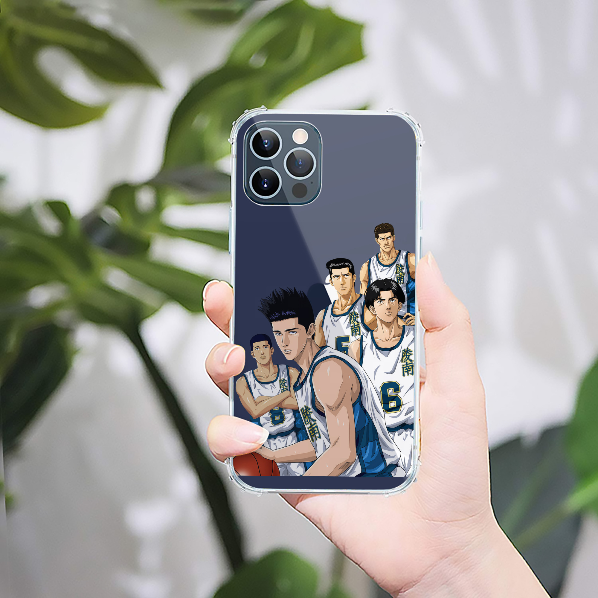 （画像用） SLAM DUNK／スラムダンク 【iPhone 12シリーズ対応】透明スマホケース（クリアソフトケース）